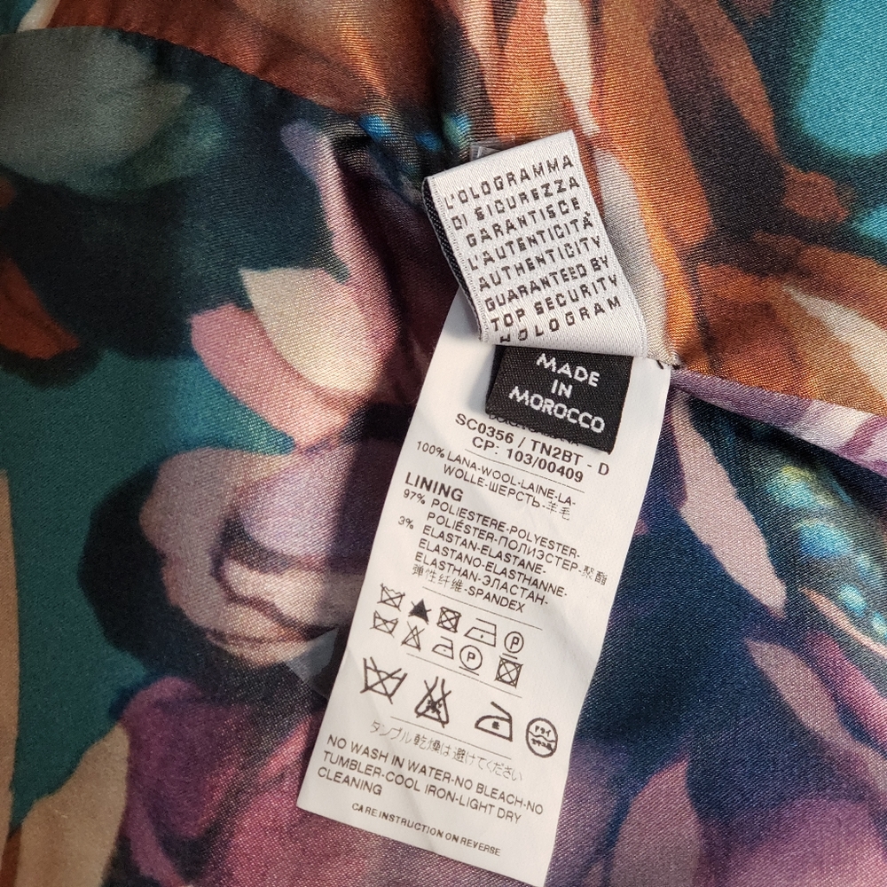 Dolce & Gabbana Wool Grey button down Coat size 38 - Picture 6 of 11